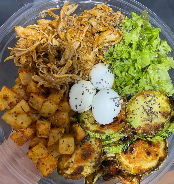 Prato de Frango com Batata Doce